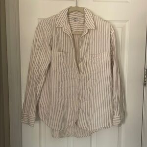 Madewell Striped Button-Up Shirt